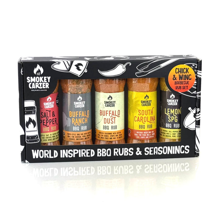 Chicken & Wing Barbecue Set by The Smokey Carter