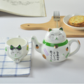 Chinese Lucky Cat Teapot and Cup Gift Sets