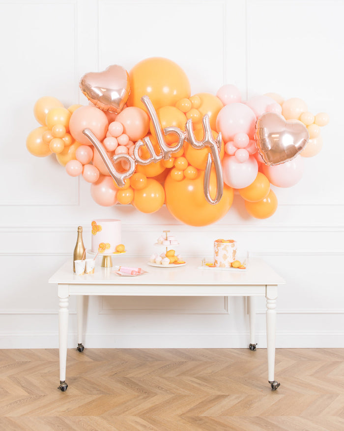 Citrus - BABY Balloon Backdrop Install Piece