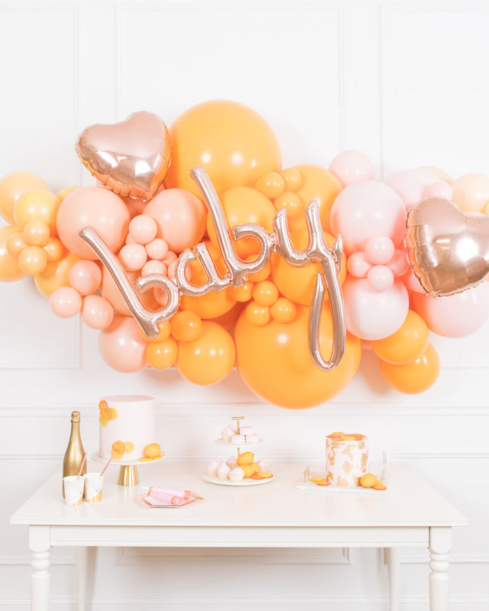 Citrus - BABY Balloon Backdrop Install Piece