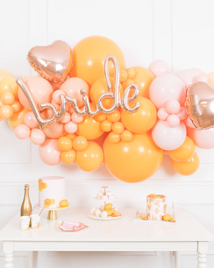 Citrus - BRIDE Balloon Backdrop Install Piece