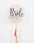 Citrus - BRIDE Confetti Giant Balloon with Tassel