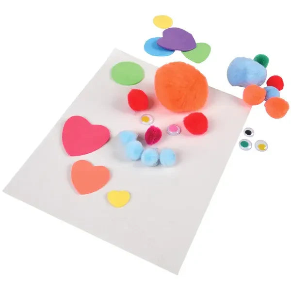 COLLAGE STICKY BOARDS 5-7/8"X7.5" - WHITE - 24 PACK - Creative Kids