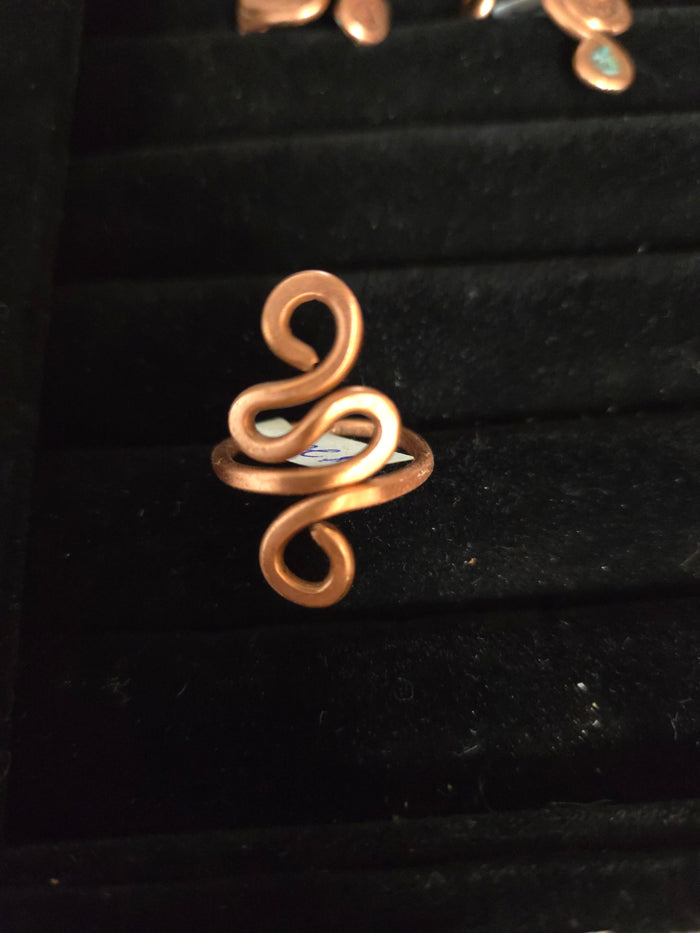 Copper and Silver Handmade Rings