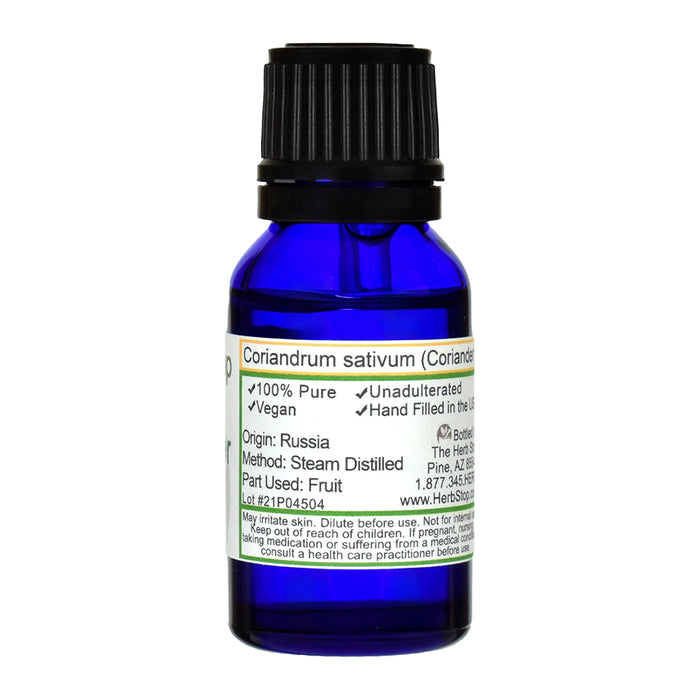 Coriander Essential Oil - Back