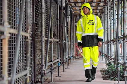 Custom Design For Your Crew CornerStone� ANSI 107 Class 3 Rain Jacket - NYC Factory