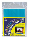 CORRUGATED PAPER SHEETS 12"x16" 12 PACK
