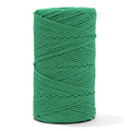 Cotton Rope Zero Waste 2 mm - 3 ply - Irish Green Color