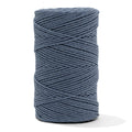 Cotton Rope Zero Waste 2 mm - 3 ply - Jeans Color
