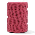 Cotton Rope Zero Waste 3 mm - 3 ply - Amour Color