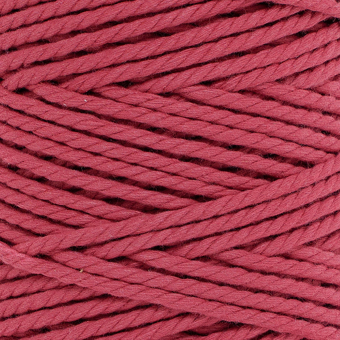 Cotton Rope Zero Waste 3 mm - 3 ply - Amour Color