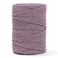 Cotton Rope Zero Waste 3 mm - 3 ply - Lavender Color