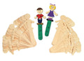 CRAFT STICKS: PEOPLE  5.5" 36 PACK - Creative Kids