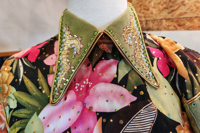 Custom Show Shirt Floral