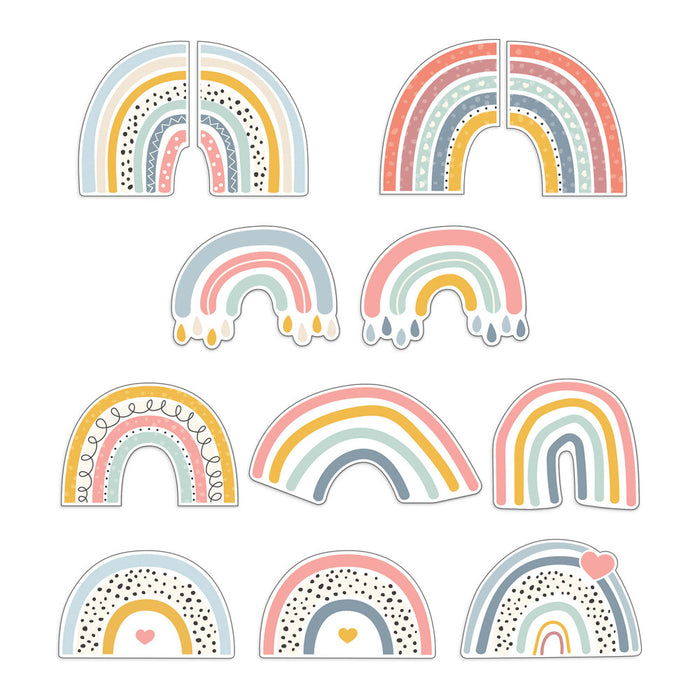 CUT OUT  RAINBOW FUN  36 PIECES