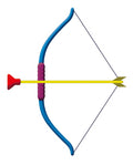 CUT OUTS: BOW AND ARROW 4" -20 PACK