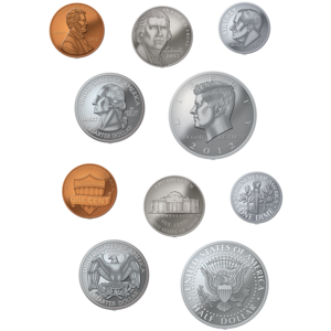 CUT OUTS: COINS 6" 30 PACK - Creative Kids