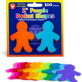 CUT-OUTS: PEOPLE CARD STOCK 2"  100 PACK - Creative Kids