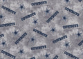 Dallas Cowboys NFL NFC East Flannel Fabric