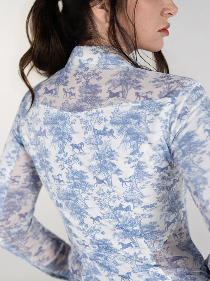 Dapplebay Equestrian Toile Western Riding Top
