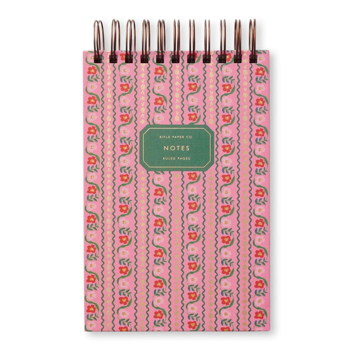 Delphine Desktop Spiral Notepad - bubblegum market