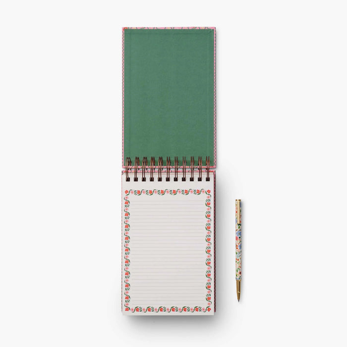 Delphine Desktop Spiral Notepad - bubblegum market