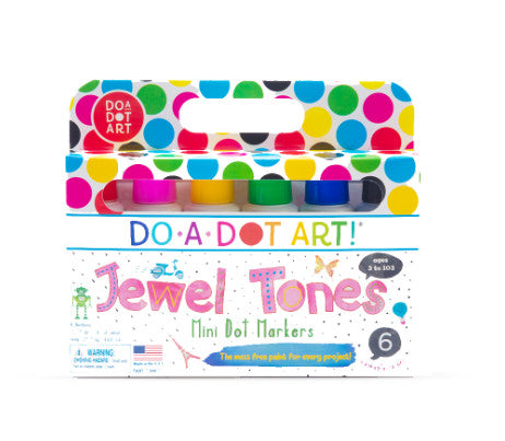 DO-A-DOT ART - 6 PACK JEWEL TONES