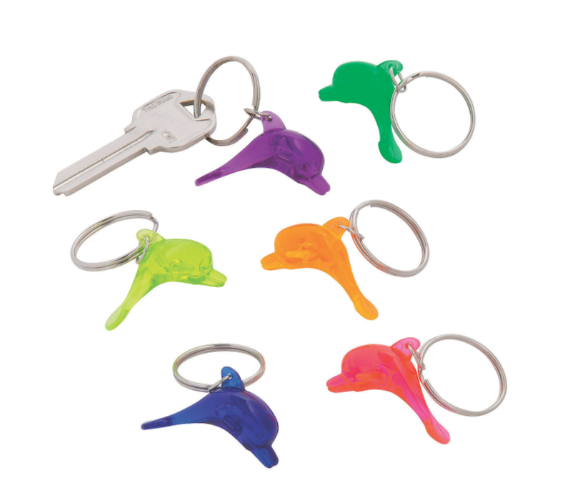 DOLPHIN KEYCHAINS 48 PACK - Creative Kids