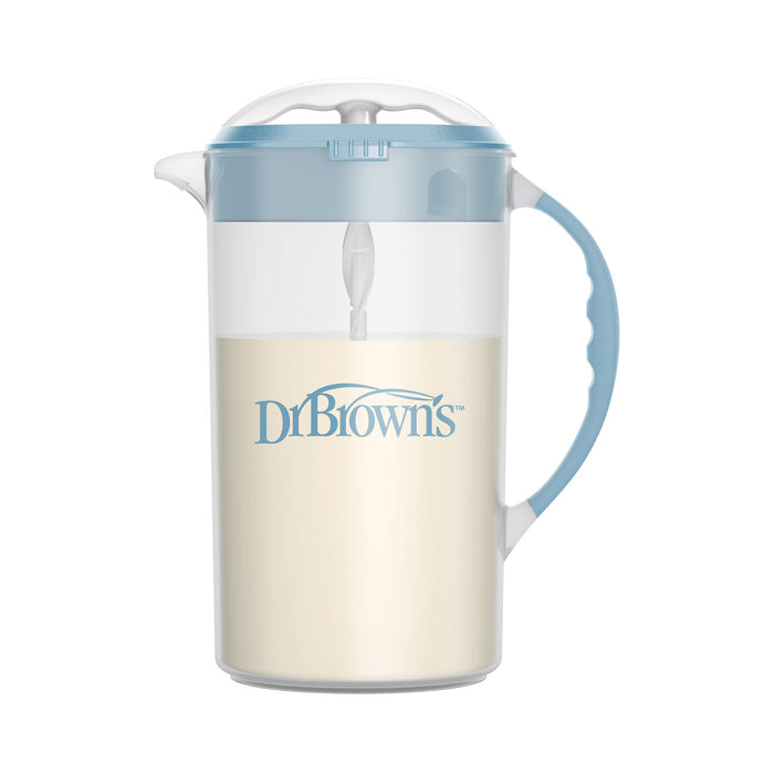 Dr. Brown's blue colored Formula Mixing Pitcher