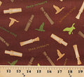 Duck Dynasty Wooden Duck Calls Whistles Cotton Fabric