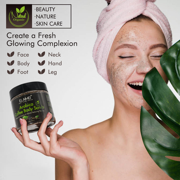 ELAMEI Arabica Coffee Body Scrub