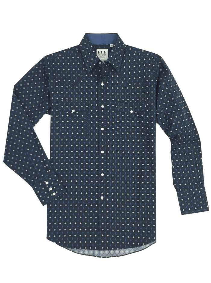 Ely Cattlemen Men's Long Sleeve Cotton Prints