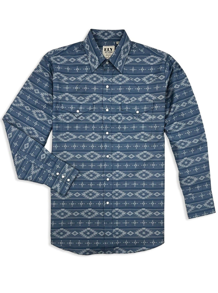 Ely Cattlemen Men's Long Sleeve Cotton Prints