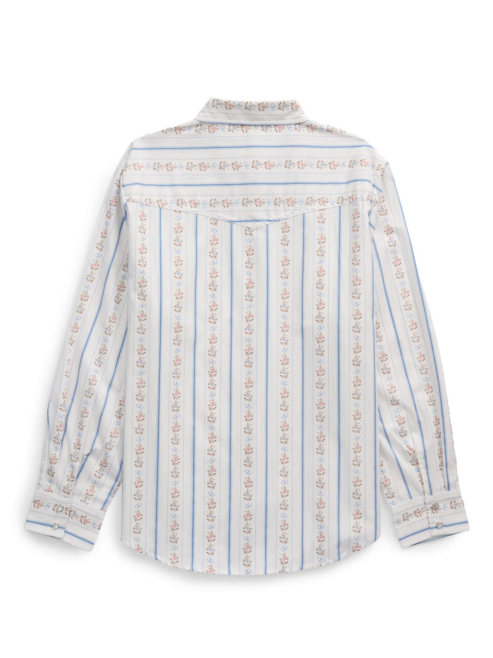 Ely & Walker Ladies Long-Sleeve Floral Horseshoe Print