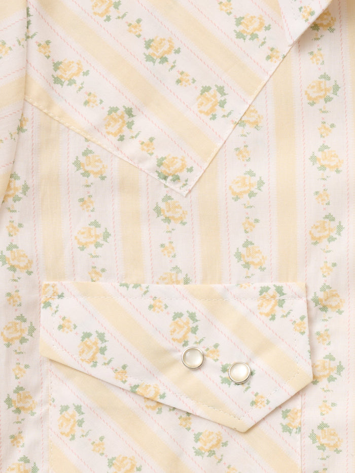 Ely & Walker Long Sleeve Buttermilk Rose Ladies Print