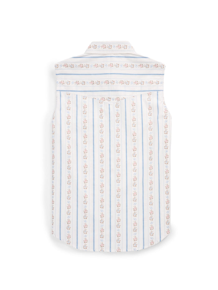 Ely&Walker Ladies Sleeveless Floral Horseshoe Print