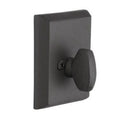 Emtek #3 Sandcast Bronze Patio Single Sided Deadbolt in Flat Black
