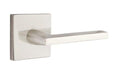 Emtek Helios Lever with Square Rosette in Satin Nickel