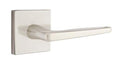 Emtek Hermes Lever with Square Rosette in Satin Nickel