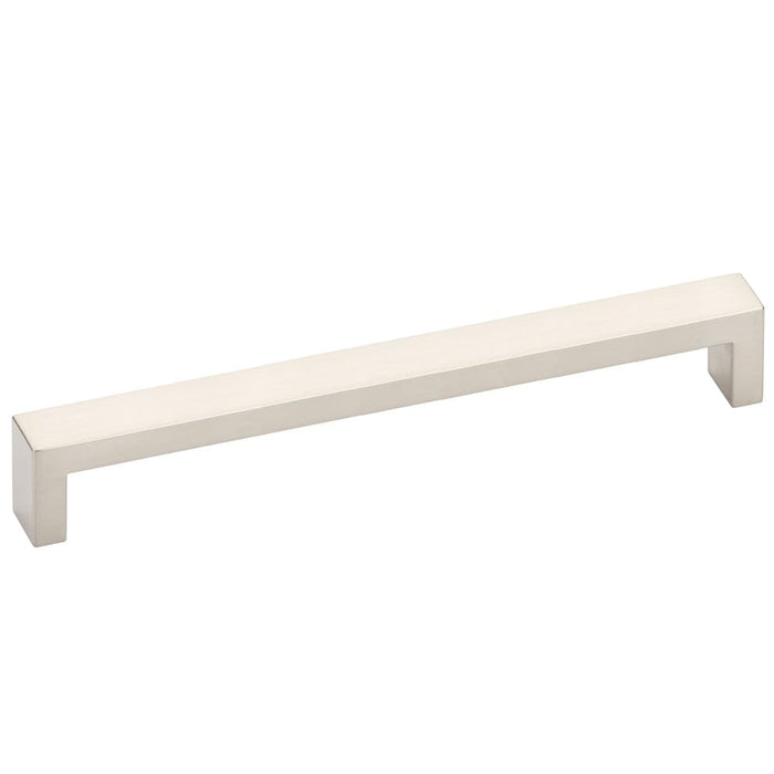 Emtek 8" Keaton Cabinet Pull 86718US15 Satin Nickel