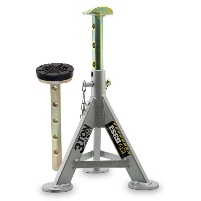 ESCO 10498-K 3 Ton Performance Axle and Flat Top Jack Stand Kit