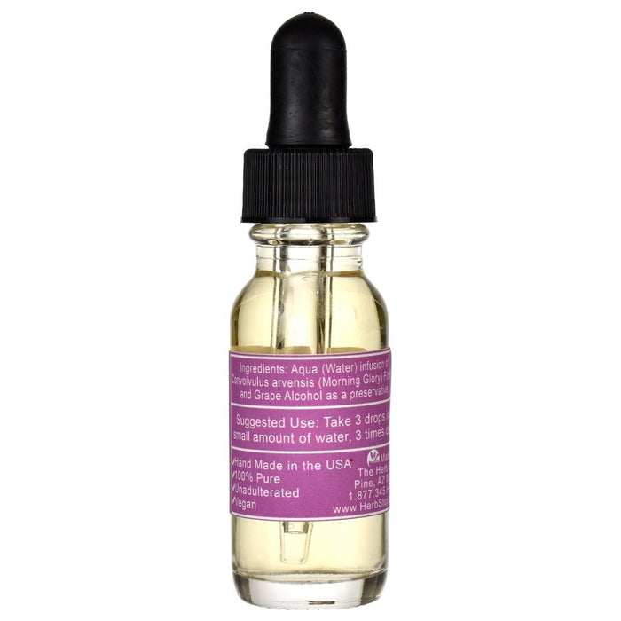 Eyes Open Vibrational Essence Back of Bottle