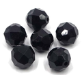 FACETED BEADS: 12MM BLACK 360 PACK - Creative Kids
