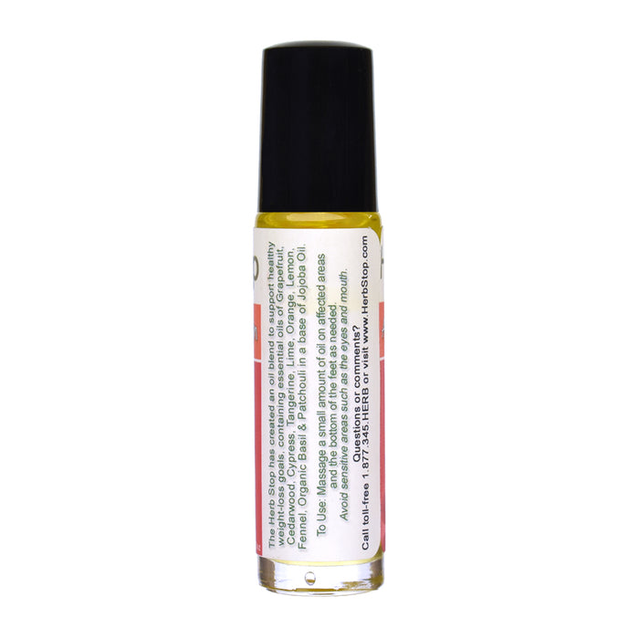 Fat Attack Aromatherapy Roll-On - Bottle Back