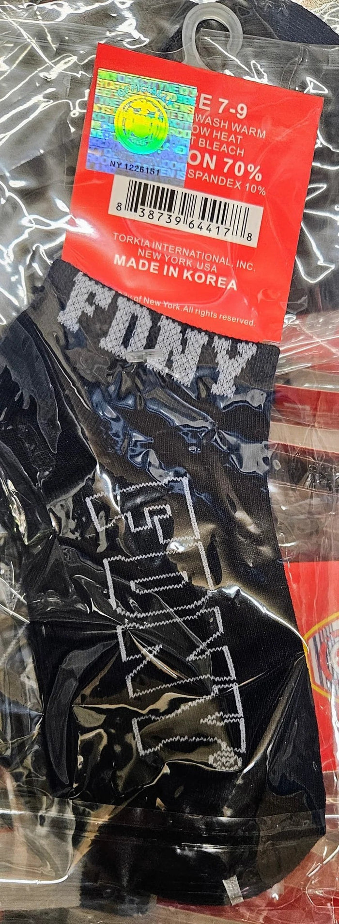 FDNY Socks Official Merchandise / All Sizes