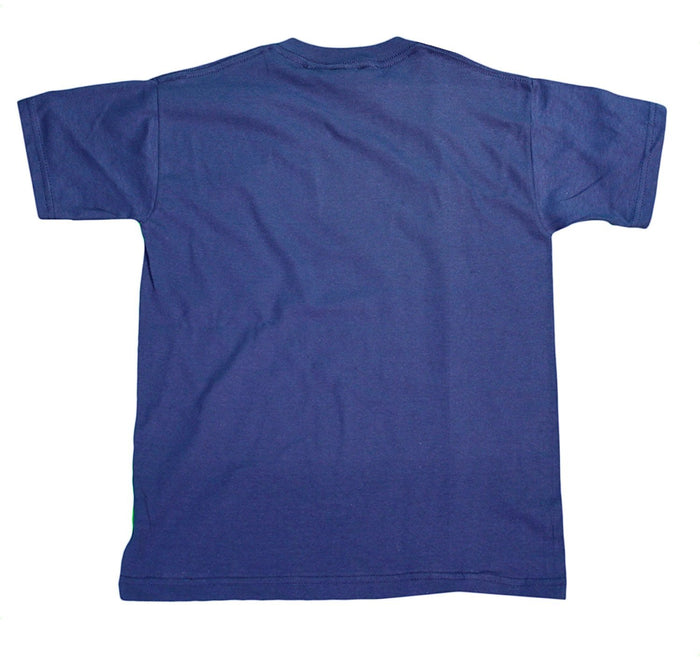 FDNY Youth Tee Officially Licensed Kids T-Shirt (Navy Blue) - NYC Factory