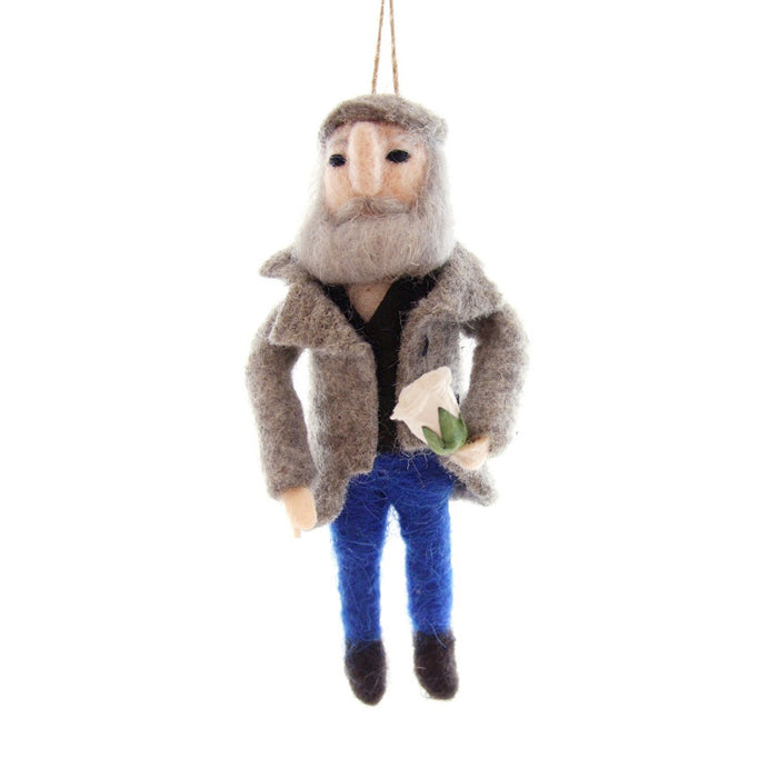 Felt Monet Ornament 6.5" - bubblegum market