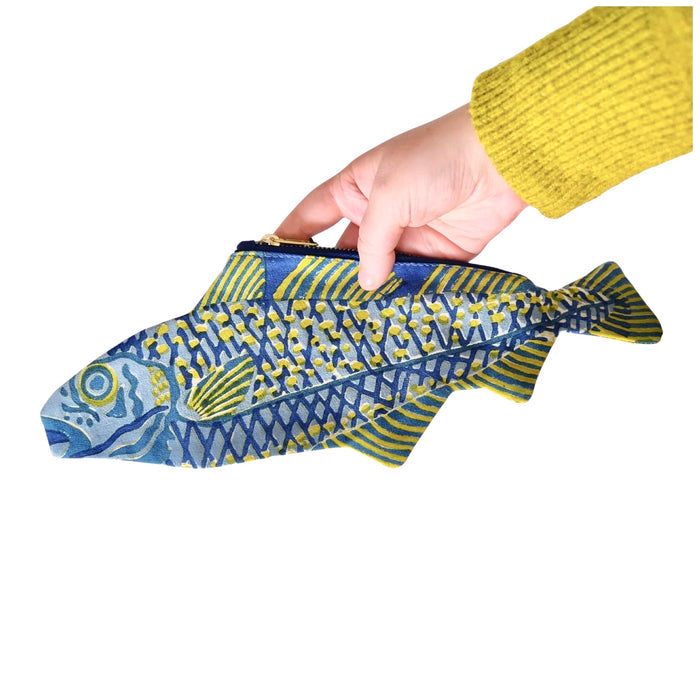 Fish Fabric Case - bubblegum market