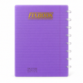 FIXBOOK  OPENS HEBREW WAY 1-SUBJECT  NOTEBOOK  12"x8.5" - PURPLE