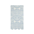 Floral Menorah Dinner Napkins - bubblegum market
